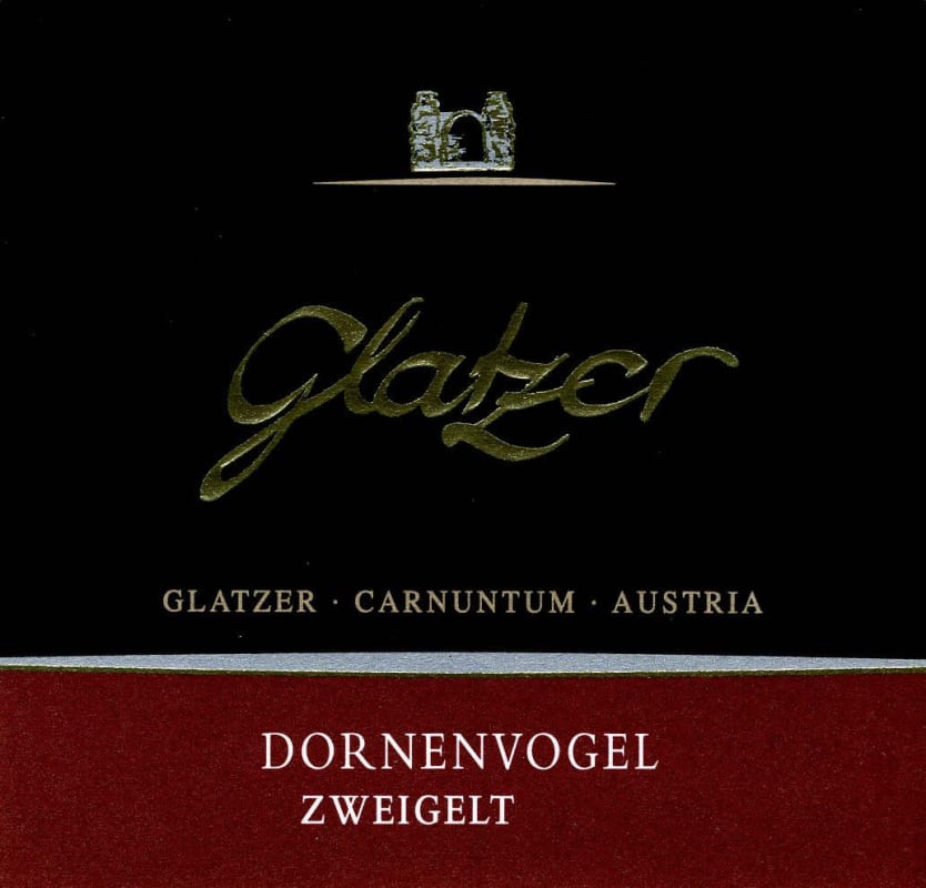 Glatzer Dornenvogel Zweigelt 2012 Front Label