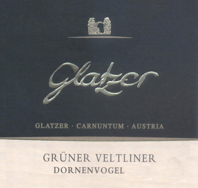 Glatzer Dornenvogel Gruner Veltliner 2015 Front Label