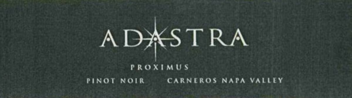 Adastra Vineyards Adastra Proximus Pinot Noir 2009 Front Label