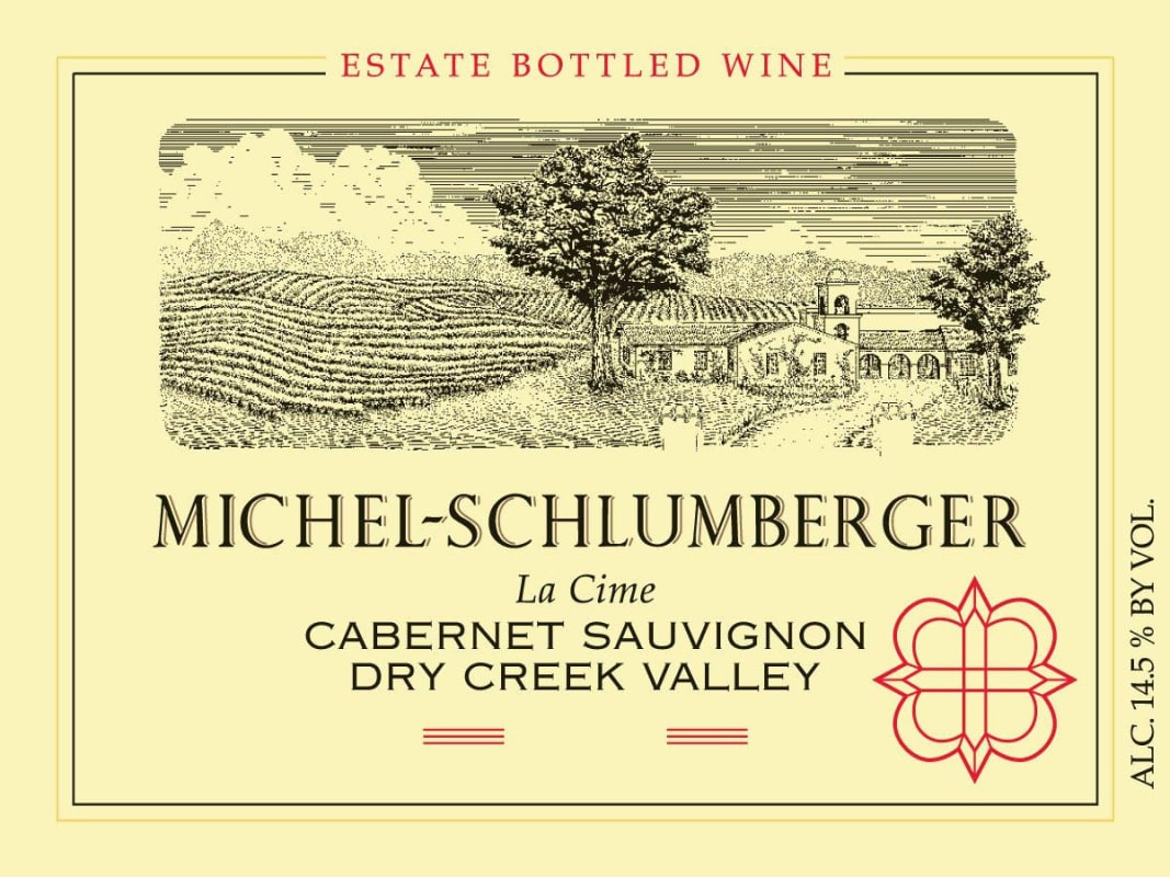 Michel-Schlumberger La Cime Cabernet Sauvignon 2011 Front Label