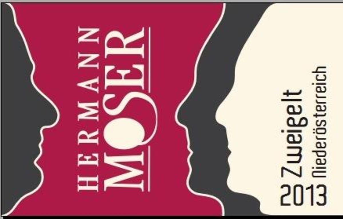 Hermann Moser Zweigelt 2013 Front Label