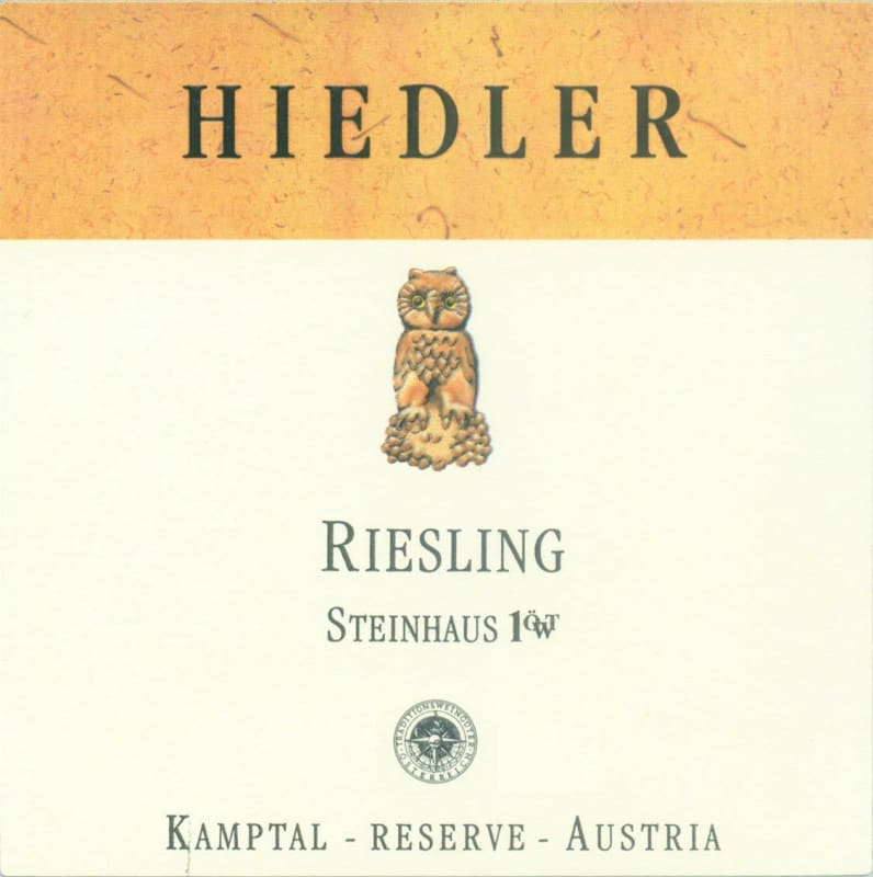 Hiedler Steinhaus Erste OTW Lage Reserve Riesling 2010 Front Label