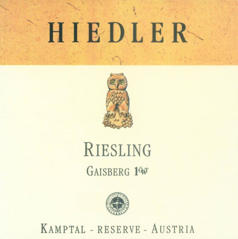 Hiedler Gaisberg Erste OTW Lage Reserve Riesling 2012 Front Label