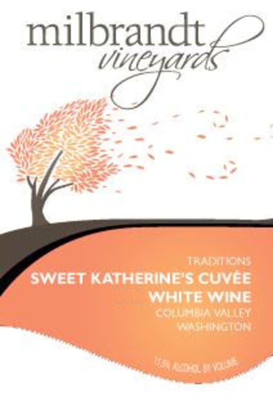 Milbrandt Sweet Katherine's Cuvee 2015 Front Label