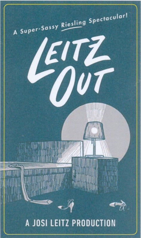 Josef Leitz Leitz Out Riesling 2012 Front Label