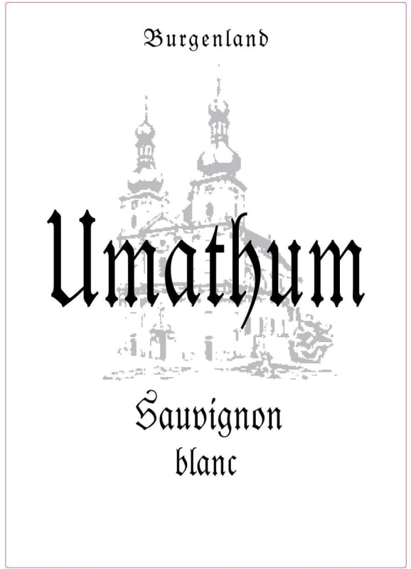Umathum Sauvignon Blanc 2013 Front Label