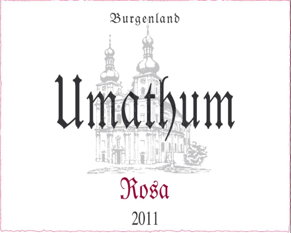 Umathum Rosa 2011 Front Label