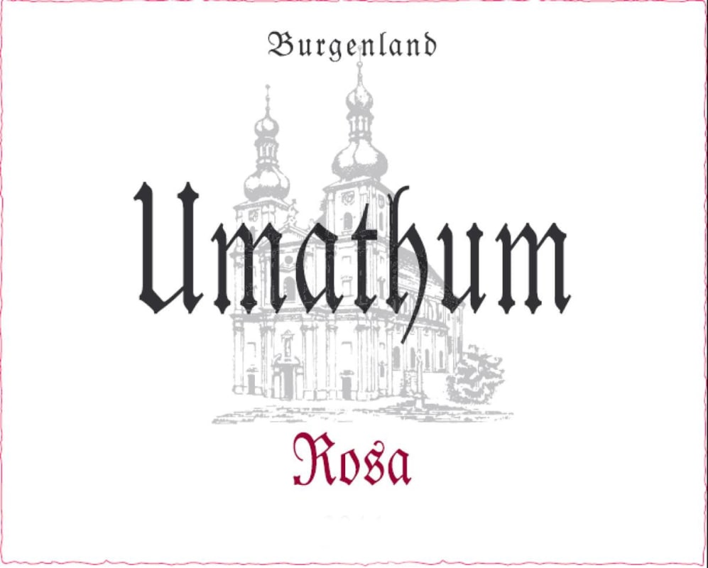 Umathum Rosa 2015 Front Label