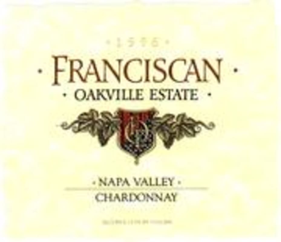 Franciscan Estate Chardonnay 1998 Front Label