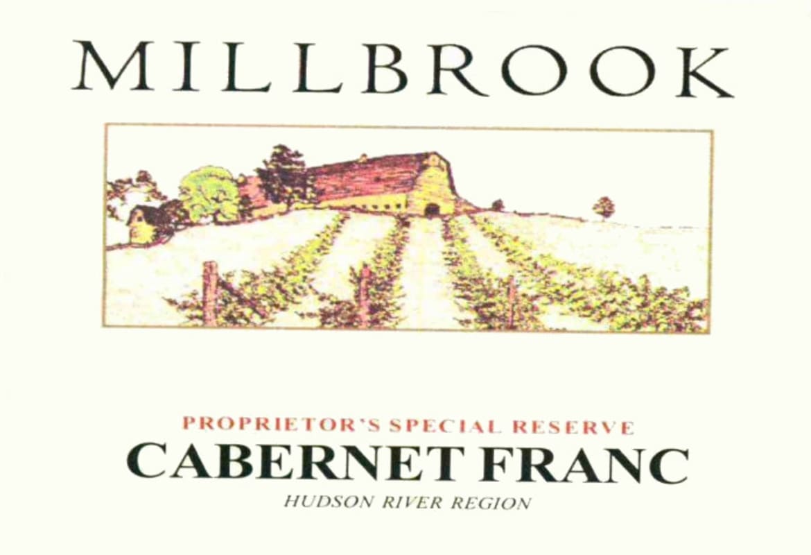 Millbrook Proprietor's Special Reserve Cabernet Franc 2012 Front Label