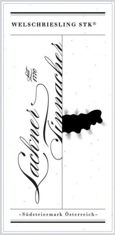 Lackner Tinnacher STK Welschriesling 2010 Front Label