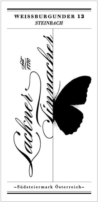 Lackner Tinnacher Steinbach Weissburgunder 2013 Front Label