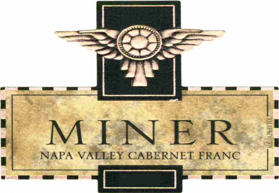 Miner Family Cabernet Franc 2011 Front Label