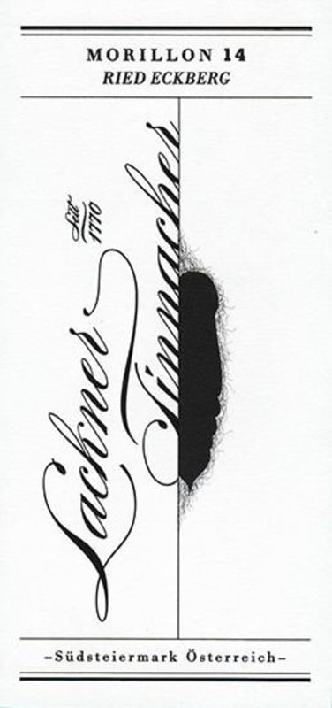 Lackner Tinnacher Eckberg Morillon 2014 Front Label
