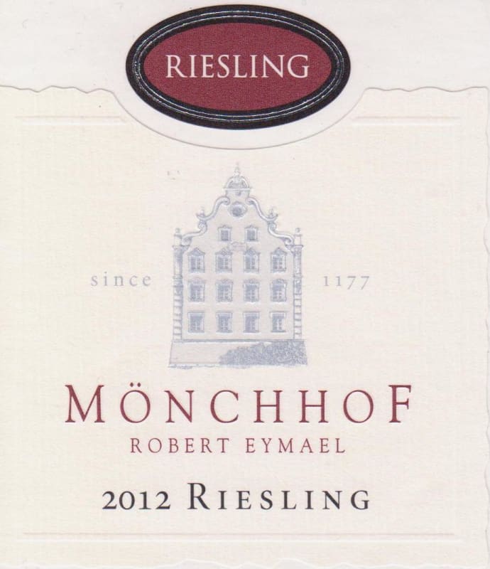 Monchhof Mosel Riesling 2012 Front Label