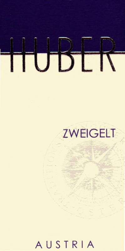 Markus Huber Zweigelt 2012 Front Label