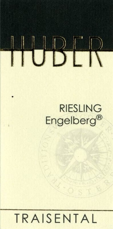 Markus Huber Engelberg Riesling 2015 Front Label