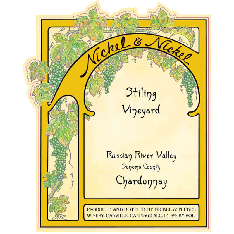 Nickel & Nickel Stiling Vineyard Chardonnay 2012 Front Label