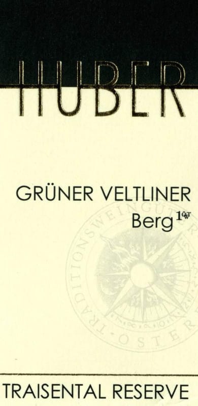 Markus Huber Berg Erste OTW Lage Reserve Gruner Veltliner 2013 Front Label