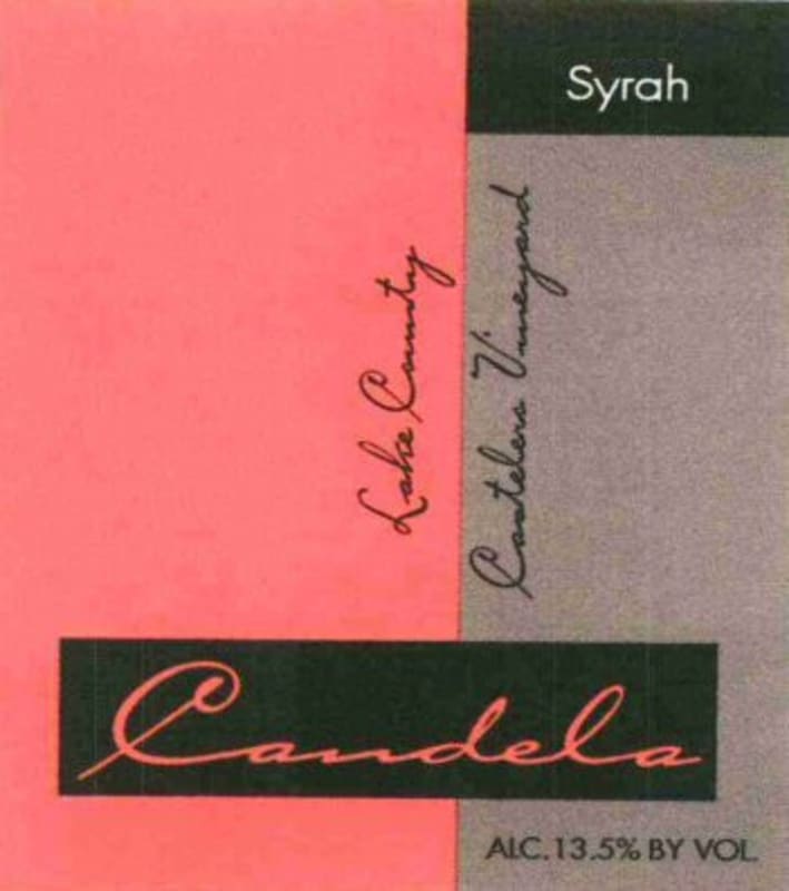 Miura Vineyards Castelero Vineyard Syrah 2006 Front Label