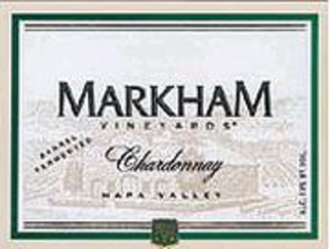 Markham Reserve Chardonnay 1998 Front Label
