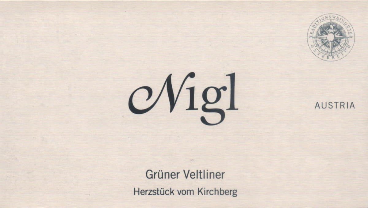Nigl Herzstuck vom Kirchenberg Gruner Veltliner 2012 Front Label
