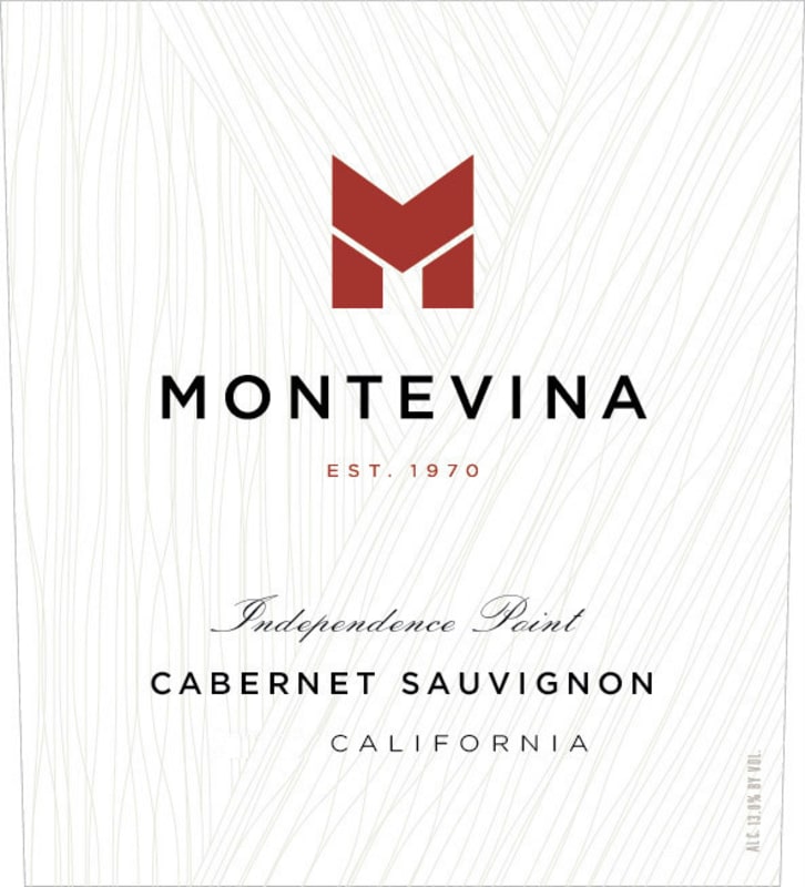 Montevina Independende Point Cabernet Sauvignon 2014 Front Label
