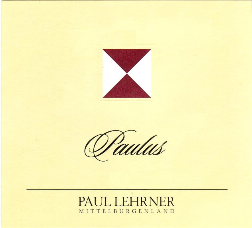 Paul Lehrner Cuvee Paulus 2005 Front Label