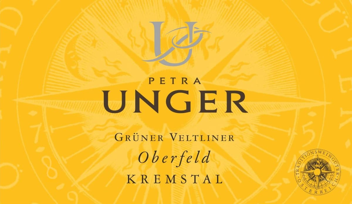 Petra Unger Oberfeld Gruner Veltliner 2014 Front Label