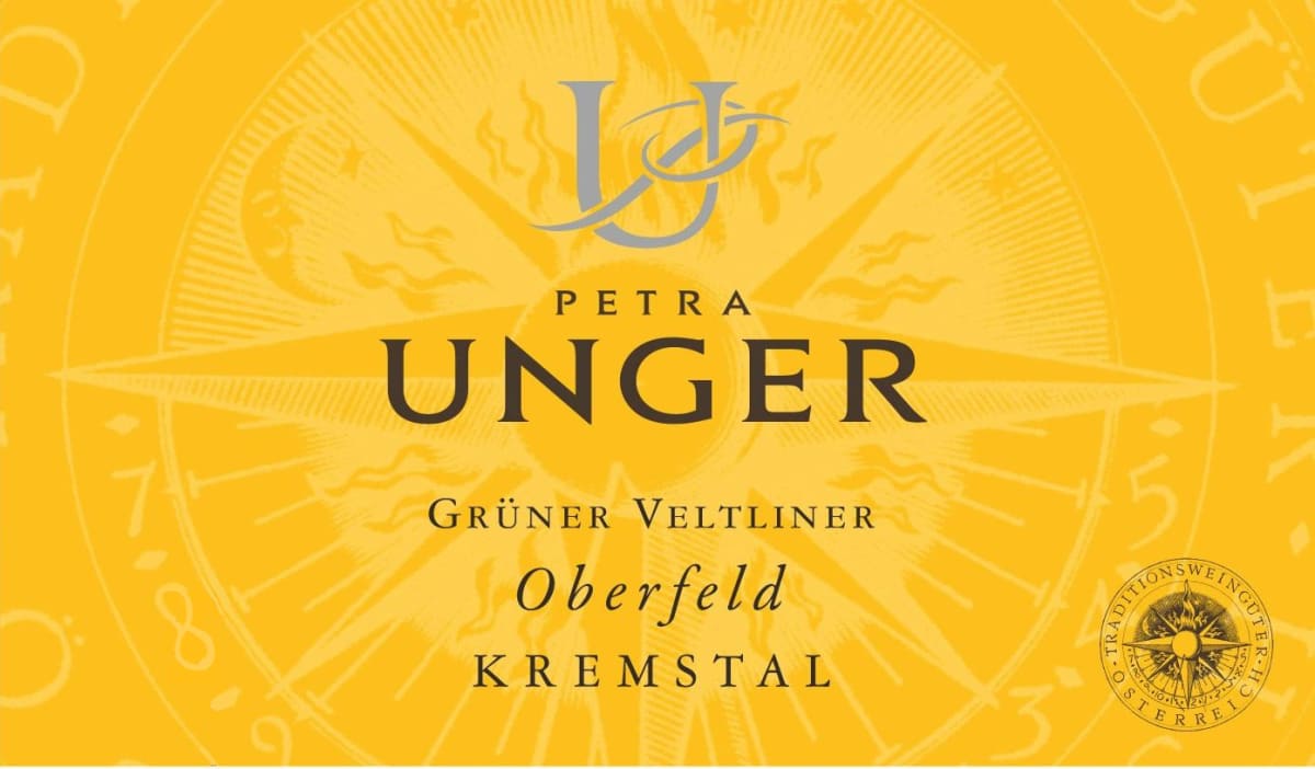 Petra Unger Oberfeld Gruner Veltliner 2012 Front Label