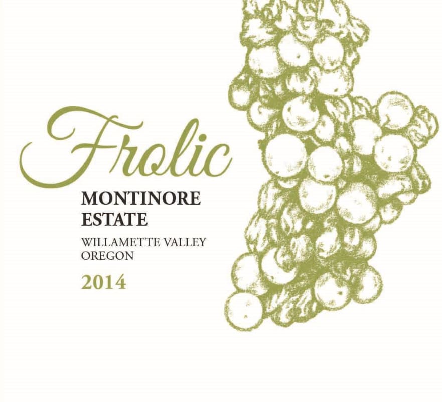 Montinore Estate Frolic Muller Thurgau 2014 Front Label
