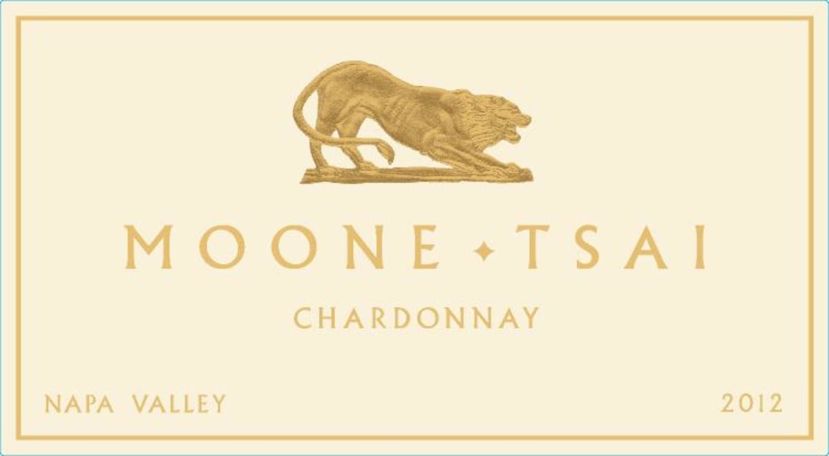 Moone-Tsai Chardonnay 2012 Front Label