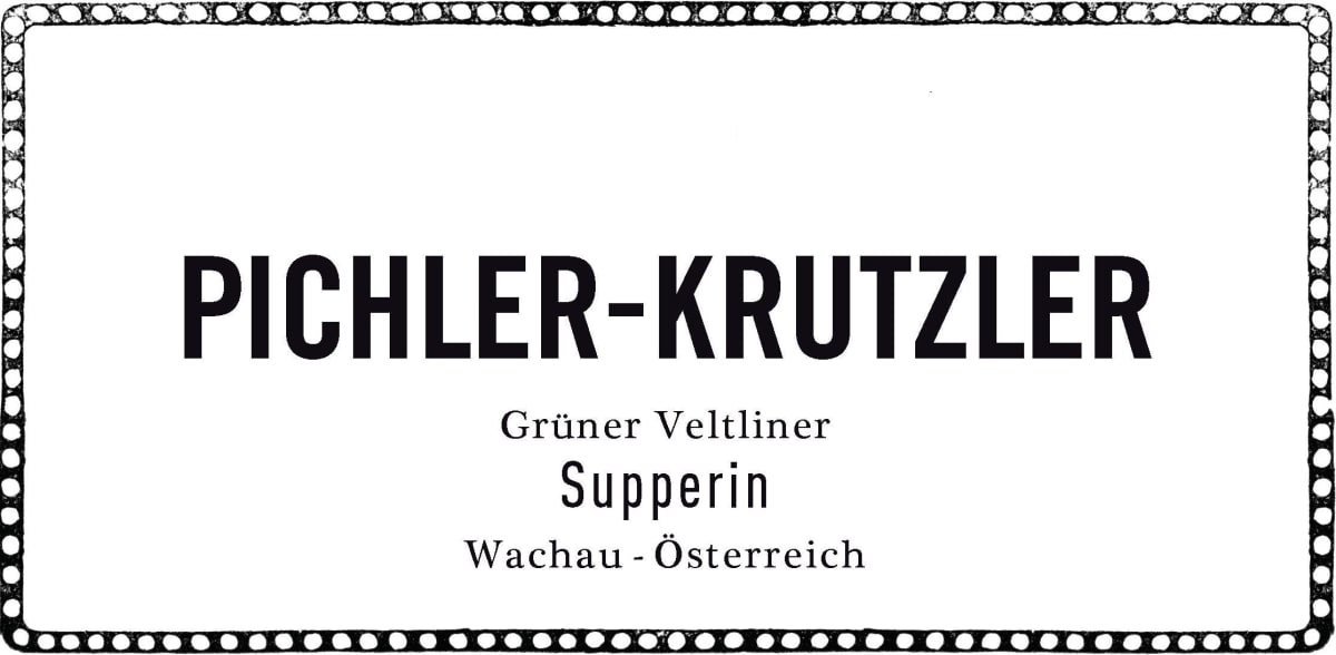 Pichler-Krutzler Supperin Gruner Veltliner 2012 Front Label