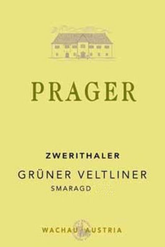 Prager Zwerithaler Kammergut Smaragd Gruner Veltliner 2015 Front Label