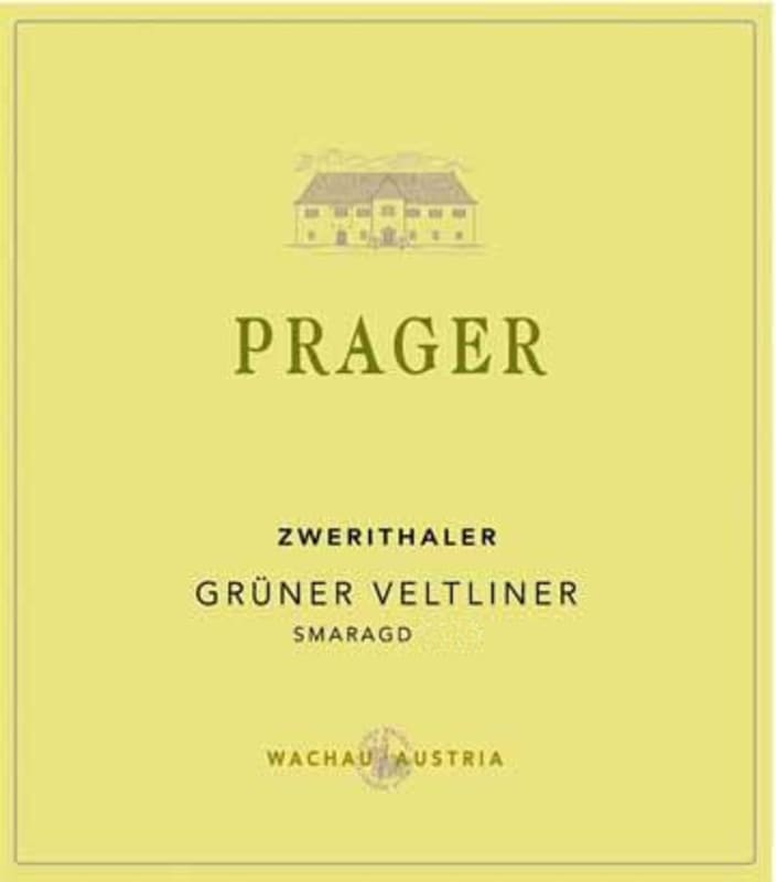 Prager Zwerithaler Kammergut Smaragd Gruner Veltliner 2009 Front Label