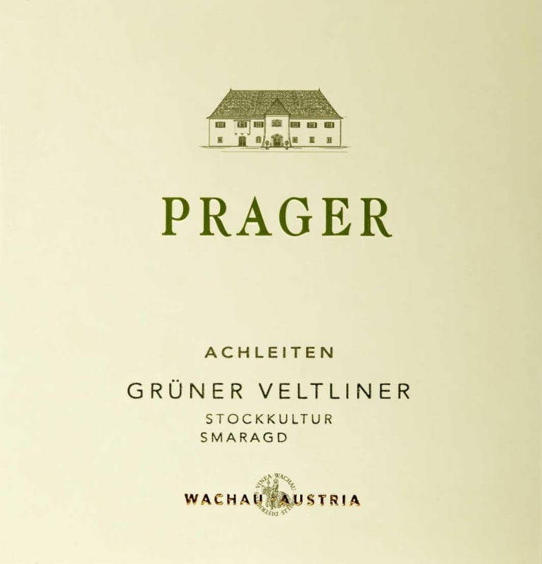 Prager Achleiten Stockkultur Smaragd Gruner Veltliner 2014 Front Label