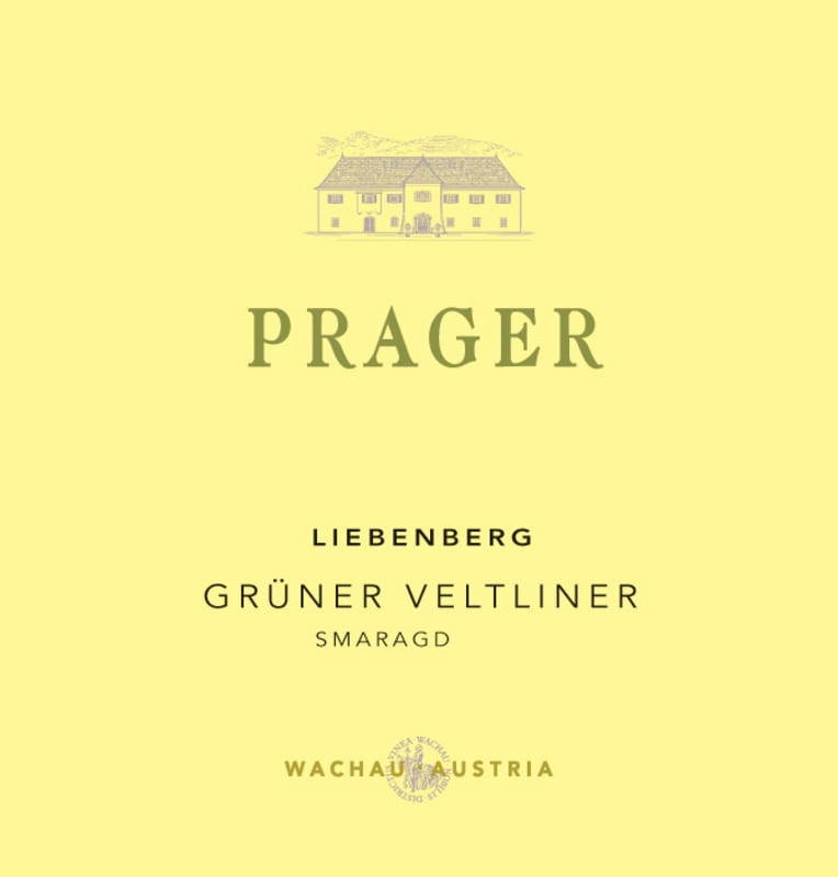 Prager Liebenberg Smaragd Gruner Veltliner 2015 Front Label