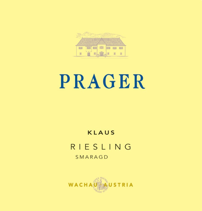 Prager Klaus Smaragd Riesling 2012 Front Label