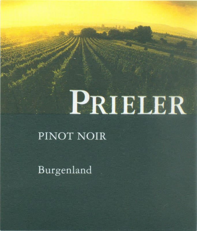 Prieler Pinot Noir 2009 Front Label