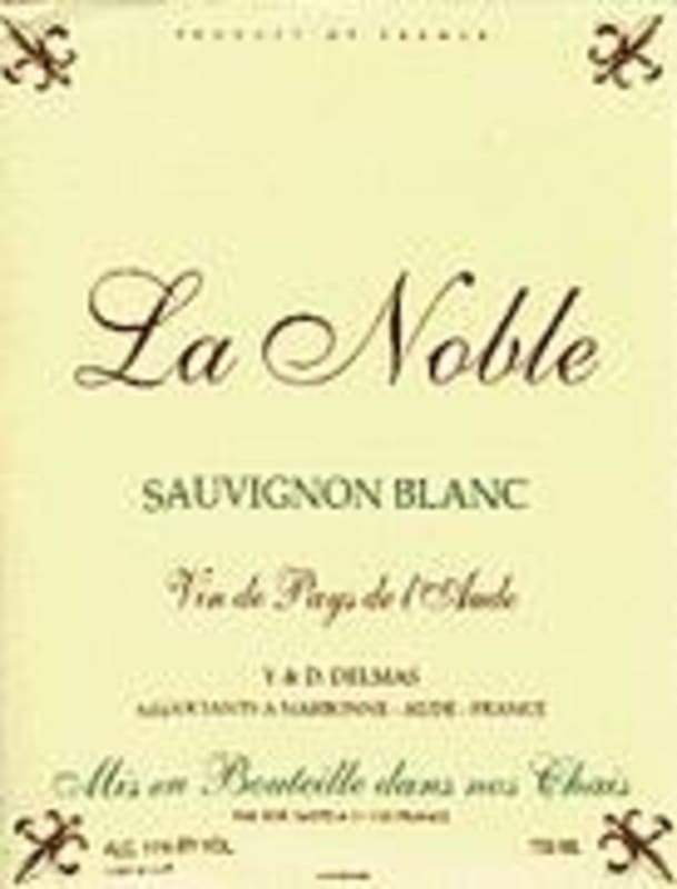 La Noble Sauvignon Blanc 1999 Front Label