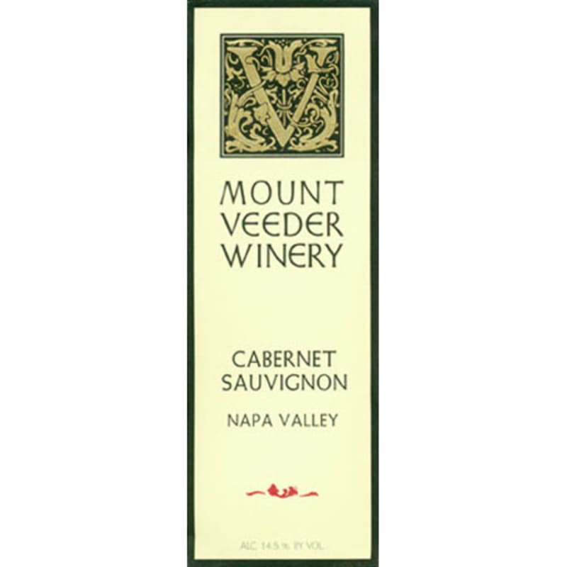 Mount Veeder Winery Cabernet Sauvignon (375ML half-bottle) 1997 Front Label