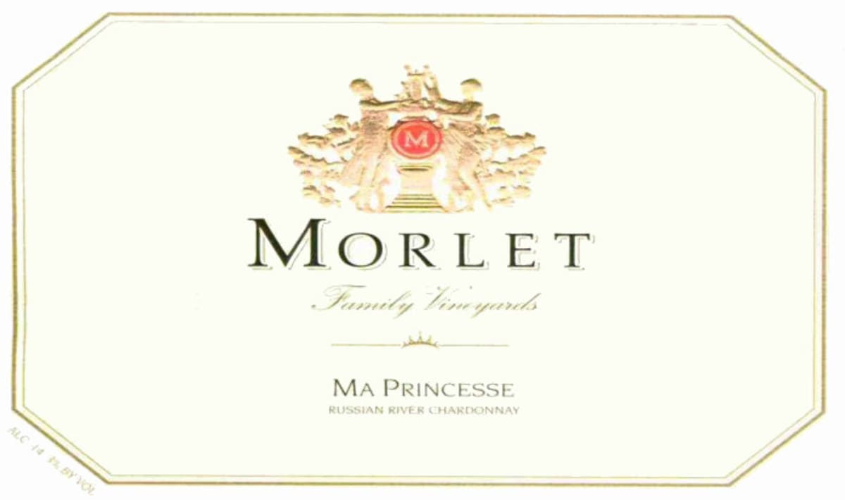 Morlet Ma Princesse Chardonnay 2011 Front Label