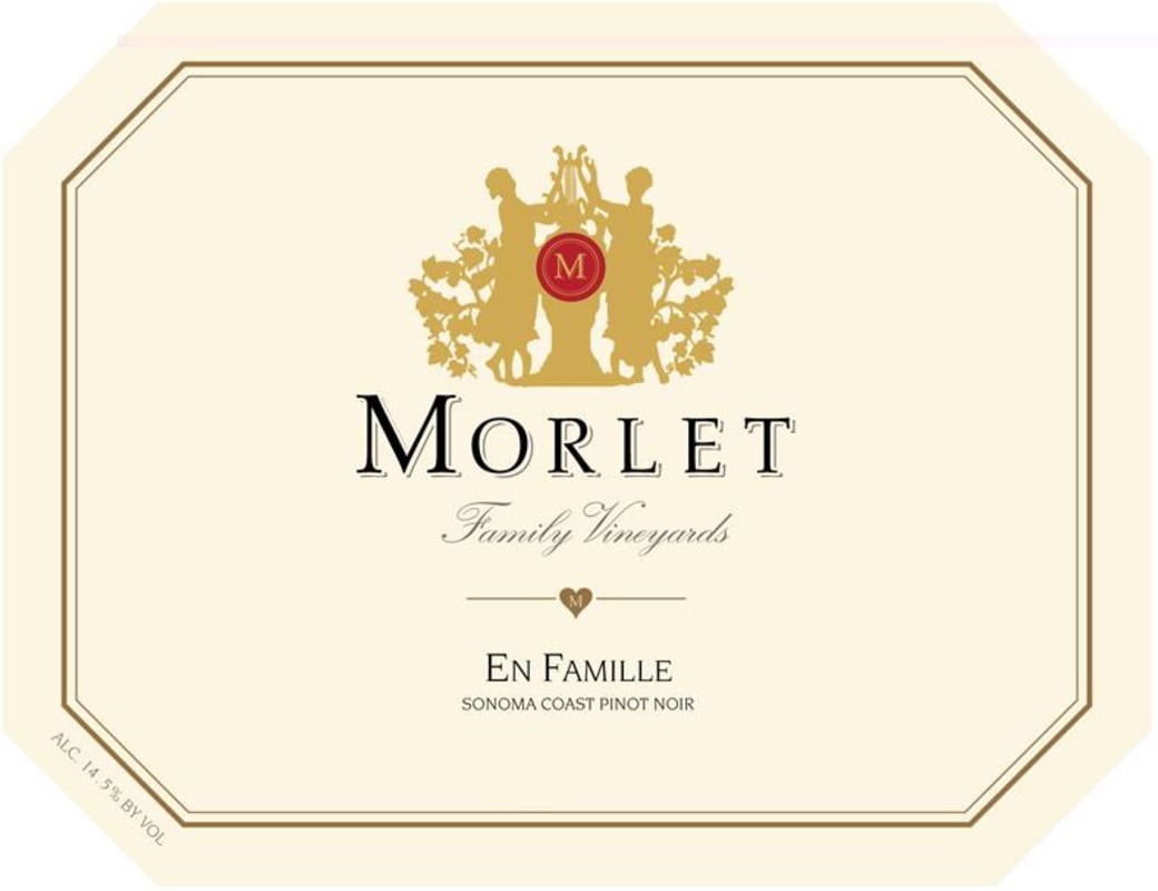 Morlet En Famille Pinot Noir 2007 Front Label