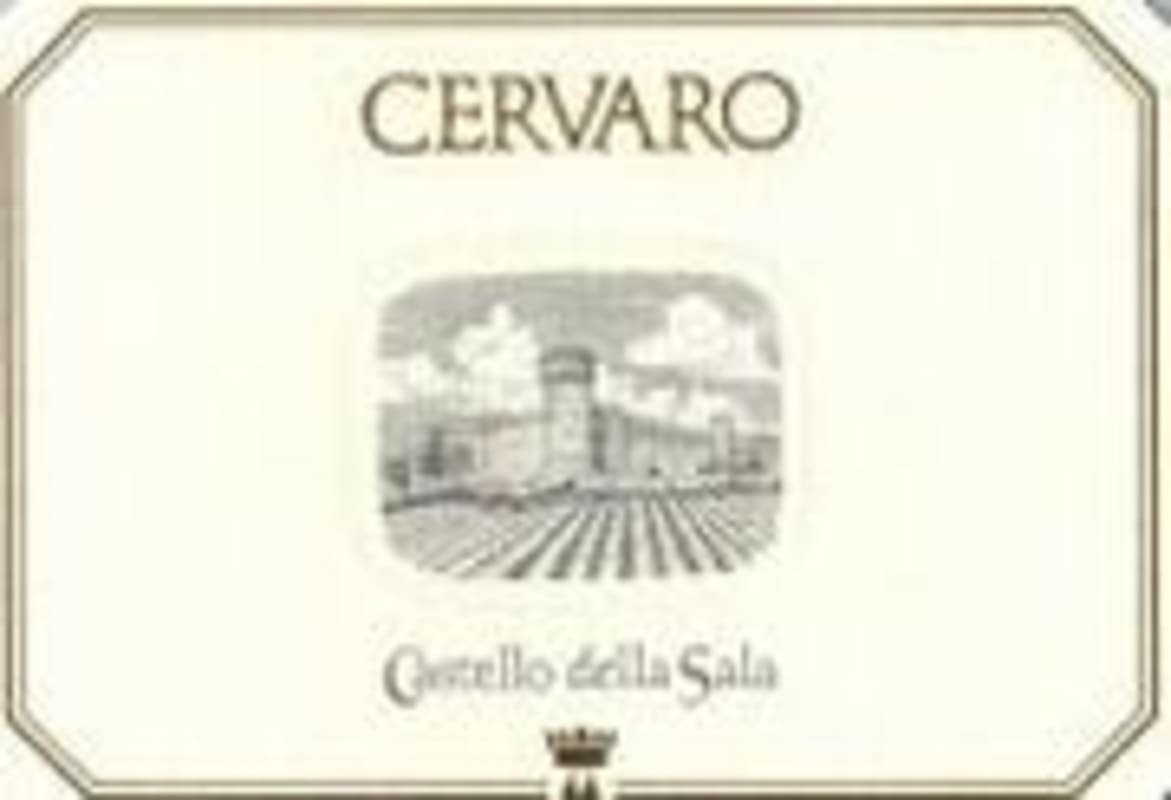 Marchesi Antinori Castello della Sala Cervaro 1996 Front Label