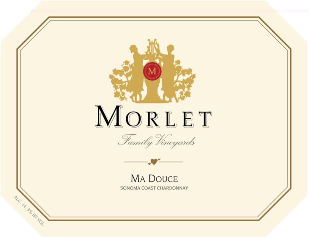 Morlet Ma Douce Chardonnay 2012 Front Label