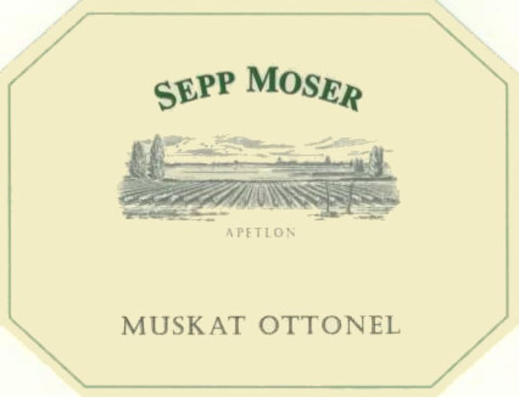 Weingut Sepp Moser Muskat Ottonel 2013 Front Label