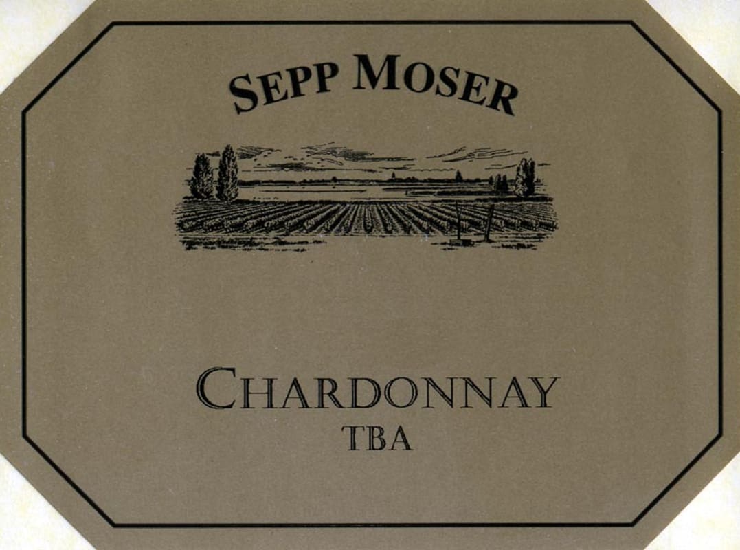 Weingut Sepp Moser Trockenbeerenauslese Chardonnay 2008 Front Label