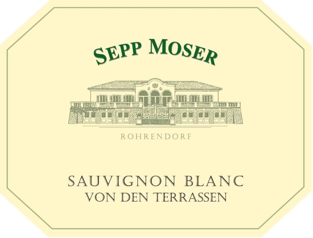 Weingut Sepp Moser Von den Terrassen Sauvignon Blanc 2013 Front Label