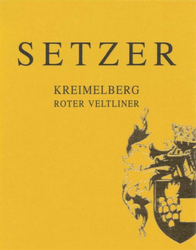 Setzer Kreimelberg Roter Veltliner 2015 Front Label