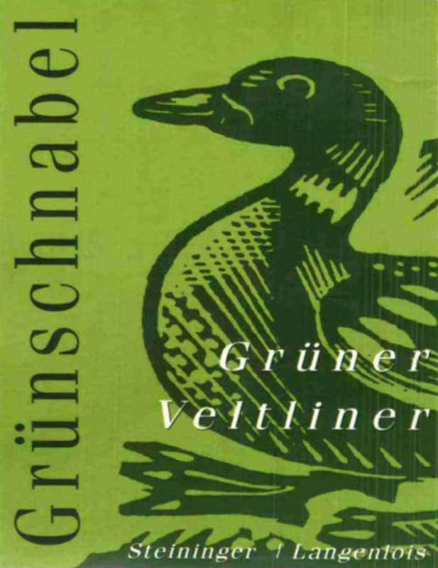 Weingut Steininger Grunschnabel Gruner Veltliner 2015 Front Label